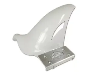 Spatbord Motorkit - MTKT - Yamaha Aerox wit