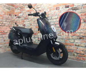 Kappenset Niu N-serie elektrische scooter Regenboog flake