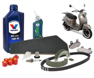 Groot Onderhoudspakket AGM Flash / New Flash / Santini San Remo model - Rond Filter
