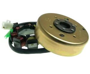 Ontsteking met vliegwiel China 4T / GY6 / Retro / AGM / Kymco / Peugeot