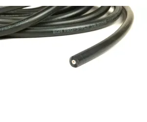 Ontstekingskabel Bgm Pro, ø=7mm Silicone 3 Laags Koperen Geleider 1,5mm虏, Tot 200掳c, Zwart 5m