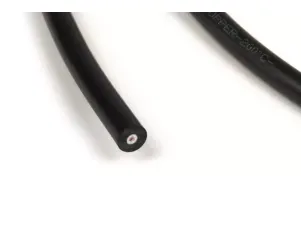 Ontstekingskabel  Bgm Pro, ø=7mm  Siliconen 3 Laags Koperen Geleider 1,5mm虏, Tot 200掳c, Zwart   1m