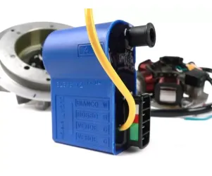 ontstekingsset  BGM origineel elektronisch  vespa v50, 50n, v90, pv, et3, pk s
