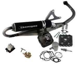 Opvoerpakket / Tuningskit 70cc Piaggio Zip 2-takt AC (6 delig cilinder,uitlaat,membraan)