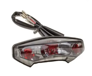 Achterlicht Uni Led + Kenteken Verl. 3 Led CE Bye Bike	