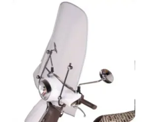Windscherm Sym Fiddle II - Origineel - Hoog (Transparant)