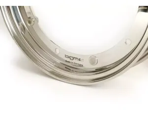 paar velgen  BGM pro 2.10 10 inch  vespa (type px)   vespa smallframe v50, 50n, special, pv, et3, pk50 125 (s/xl/xl2), largeframe px, t5, sprint, rally, gt/gtr, lml star, deluxe   roestvrij staal, gepolijst