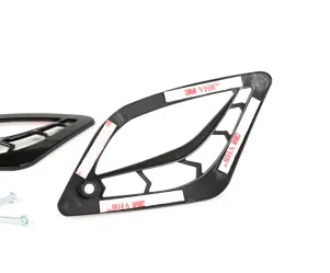 Paar Indicatorroosters MOTO NOSTRA Vespa GT GTL GTV GTS 125-300 Achter Glanzend Zwart