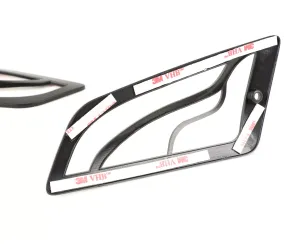Paar Indicatorroosters MOTO NOSTRA Vespa GT GTL GTV GTS 125-300 Voorkant Mat Zwart