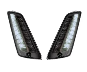 Paar Richtingaanwijzers Voor MOTO NOSTRA 2K22 (2014-) Dynamisch LED Sequentieel Licht Dagrijlicht