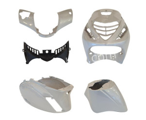 Kappenset Piaggio Zip Pearl white