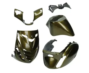 Kappenset (Maronne Brons) Piaggio Zip2000 Model SP 5-delig