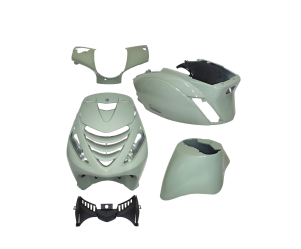 Kappenset (BMW Pichtache green) Piaggio Zip2000 Model SP 5-delig