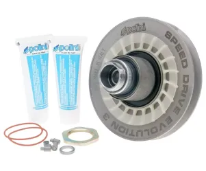 Poulies Kit Polini Iron Speed Drive Evolution 3, 128mm voor Minarelli
