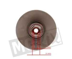 Complete poelie (torque drive) Minarelli 2T Top Performance