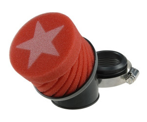 Luchtfilter - Stage 6 - Powerfilter - 44mm aansluiting - Rood