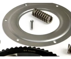 primaire versnelling  BGM pro  vespa px200, rally200   incl. primaire versnelling reparatieset BGM pro versterkt   64 tanden (schroefdraad)