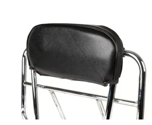 Rek Met Rugleuning incl. Kussen MOTO NOSTRA V2 Vespa PX80, PX125, PX150, PX200  Chroom
