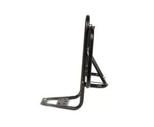 Rek Met Rugleuning MOTO NOSTRA V2 Vespa PX80, PX125, PX150, PX200  Zwart