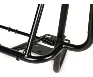 Rek Met Rugleuning MOTO NOSTRA V2 Vespa PX80, PX125, PX150, PX200  Zwart
