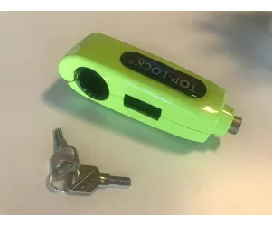 Remhevelslot scooter (geel)