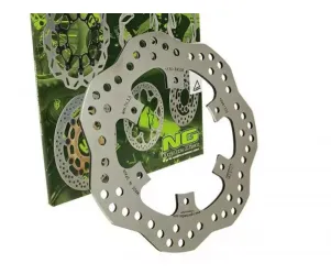 Remschijf NG Wavy 220x105x4mm Piaggio Liberty 50 Le (1997 2002) Voor Links