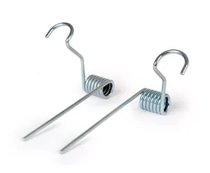 Reparatieset Voor Bagagedrager Opklapbaar Achter MOTO NOSTRA Vespa Smallframe V50, PV125, ET3, PK Vespa Largeframe Rally180 Zilver