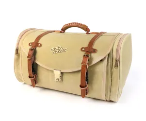 Roltas (Groot) Voor Bagagedrager (Alternatief Voor Topkoffer) Moto Nostra Classic Waxed Canvas' 480x300x270mm