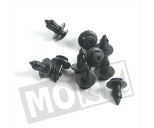 Schroefnagels voor scooterkappen - Plastic - 6mm (10 stuks)