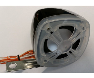 Scooter versterker met USB, speakers en afstandsbediening