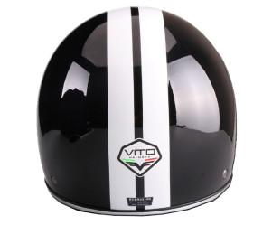 Scooterhelm Vito Special Glans Zwart S