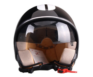 Scooterhelm Vito Special Glans Zwart S