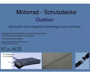 Scooterhoes  Car E Cover Outdoor  M L (190cm x 130 95cm x 70cm)