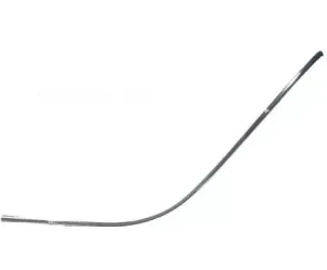 Beenschild sierstrip / chroom lijst  Vespa LX rechts 