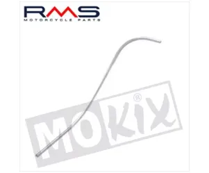 Beenschild sierstrip / chroom lijst  Vespa LX links