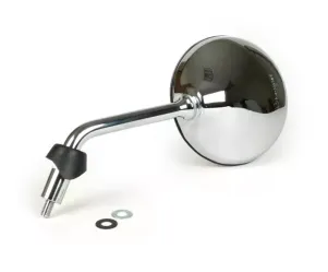 Spiegel MOTO NOSTRA Shorty Chroom M8x1,25 Linkse Draad Links Piaggio LX50