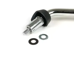 Spiegel MOTO NOSTRA Shorty Chroom M8x1,25 Linkse Draad Links Piaggio LX50