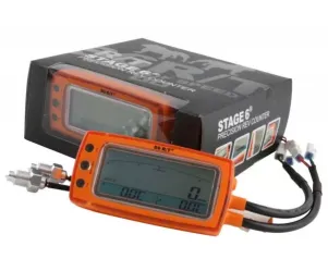 Stage6 R/T Toerenteller - Inclusief 2 Temperatuur meters - Orange
