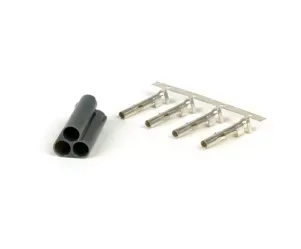 stekker voor kabelboom  BGM pro, 3 contactstekkers, asymmetrisch  vespa, piaggio, gilera   mannelijke stekker