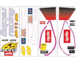 Sticker set - Aprilia SR Capirossi - LC