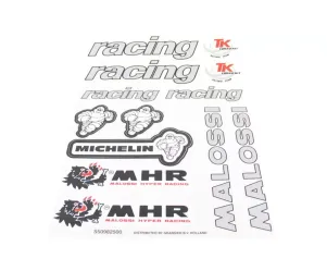 Malossi Stickerset (met Michelin)