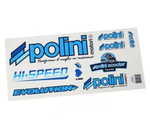 Stickerset Polini Dreambike 170x297mm