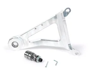 swing arm brace heikotuning brace  v2   silver piaggio 125 180 cc 2 stroke  ac lc