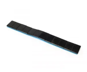 Tape a weights Voor Velgen W眉rth Zelfklevend, 60g (12x5g), Slagvaste Poedercoating  Zwart