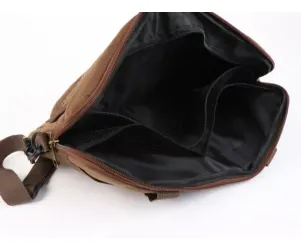 Tas Voor Bagageruimteklep (Incl. Bekerhouder) Moto Nostra Classic Waxed Canvas Geschikt Voor b.v. Vespa Lambretta Gtv Gts Hpe Supertech Touring  Bruin