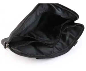 Tas Voor Bagageruimteklep (Incl. Bekerhouder) Moto Nostra Classic Waxed Canvas Geschikt Voor B.V. Vespa Lambretta Gtv Gts Hpe Supertech Touring  Zwart