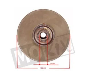 Complete poelie (torque drive) Minarelli 2T Top Performance