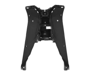 Treeplank Yamaha Aerox tot bj. 2014 - Mat zwart