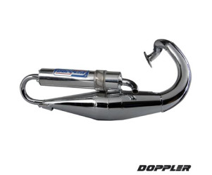 Uitlaat - Doppler - S3R - Chroom - Peugeot scooters