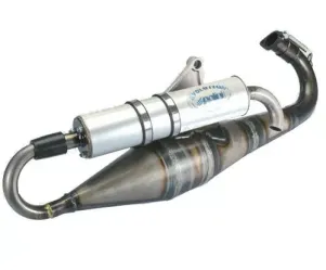 Uitlaat Polini Evolution(7) 70cc - Piaggio